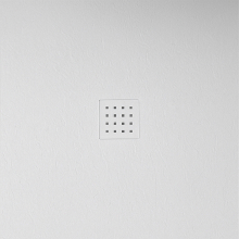 Doccia Lipari 900 x 900mm White Slate Shower Tray