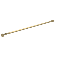 Nuie Brushed Brass Wetroom Glass Support Arm