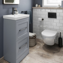 Pekin Matt Clay Toilet Unit