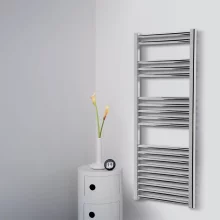 Gio Chrome Towel Radiator 1600 x 600mm