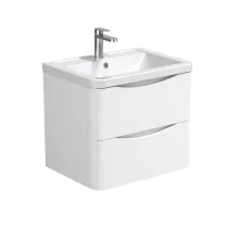 Halite Larisa 600mm Waterproof Wall Hung Vanity Unit with Basin