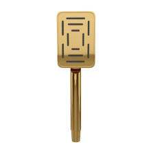 Jaquar Maze Bright Gold Rectangular Hand Shower & Hose