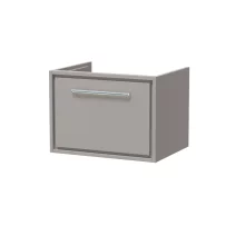 Hudson Reed Lille 600 Pebble Grey Wall Hung Vanity Unit
