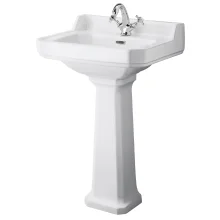 Hudson Reed Richmond Traditional 560mm Basin & Comfort Height Pedestal