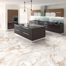 Calacatta Icon Gold Polished 600 x 600 Porcelain Floor & Wall Tiles - 1.44m2