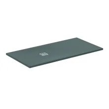Ideal Standard Ultra Flat S+ 1600 x 800mm Concrete Grey Rectangle Shower Tray