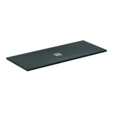 Ideal Standard Ultra Flat S+ 1700 x 700mm Jet Black Rectangle Shower Tray