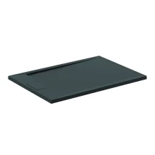 Ideal Standard Ultra Flat S i.life 1000 x 700mm Jet Black Rectangle Shower Tray