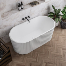 Beaufort Henley 1650 White Double Ended Freestanding Bath