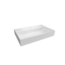 Artize Lexa 800x520MM White Wall Hung Basin With Fixing Accessories