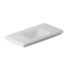 Artize VIC White 1000x510MM Wall Hung Console Basin With Fixing Accessories