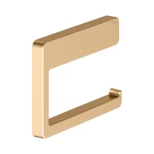 Keuco Collection Moll Brushed Brass Toilet Roll Holder