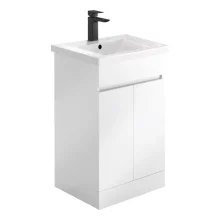 Lancia Empire 500mm Gloss White Bathroom Vanity Unit