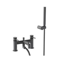Lancia Score Gunmetal Bath Shower Mixer Tap