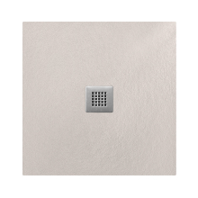 Lancia Cuttable Slate Square Shower Tray - Taupe