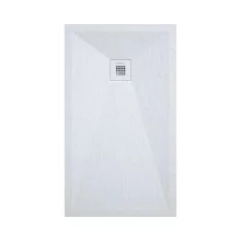 Lujo Stone Fin 1800 x 900mm Grey Slate Shower Tray - Cut To Size