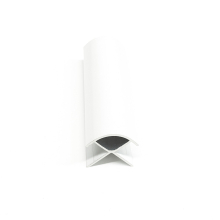 MEGAboard Aluminium White External Corner 2400mm
