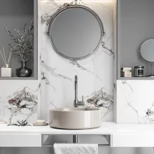 Onyx Marble Super Matt MEGAboard 1m Wide PVC Wall Panels