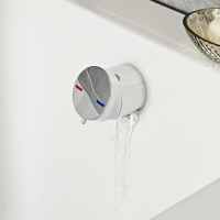 Scudo Bath Filler and Overflow Brushed Bronze
