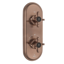 Jaquar Queens Prime Aquamax Concealed Shower Valve 2 Outlet Antique Copper 