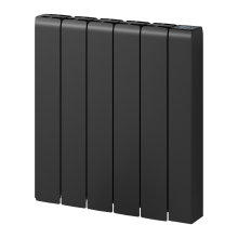Reina Aron 570 x 540mm Black Wi-Fi Ceramic Core Electric Radiator