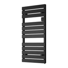 Reina Gia 1120 x 550mm Black Smart Dry Electric Towel Radiator