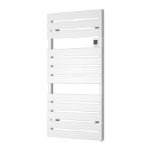 Reina Gia 1120 x 550mm White Smart Dry Electric Towel Radiator