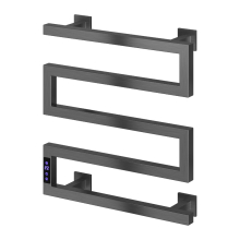 Reina Vispa 510 x 500mm Gunmetal Bathroom Electric Radiator