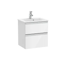 Roca The Gap Gloss White Compact Vanity Unit & Basin