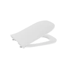 Roca The Gap White Compact Soft Close Toilet Seat