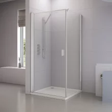 Roman Haven6 Chrome 800mm Frameless Pivot Shower Door