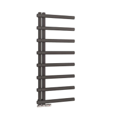 Lancia Carlo 1150 x 500mm Anthracite Designer Towel Rail