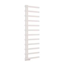Lancia Carlo 1750 x 500mm White Designer Towel Rail