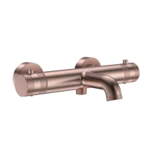 Lancia Core Brushed Bronze Thermostatic Bath Shower Mixer