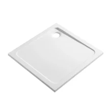 Lancia Eco-Stone 700 x 700mm White Square Shower Tray