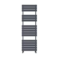 Lancia Life 1600 x 450mm Matt Anthracite Towel Radiator