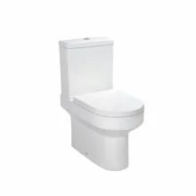 Scudo Spa Rimless Closed Back Toilet Complete Set