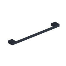 Lancia Mono Matt Black 600mm Towel Bar