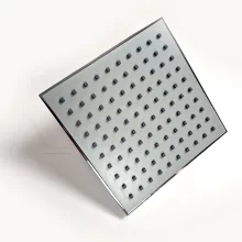 200mm Square Chrome Shower Head - Highlife Bathrooms