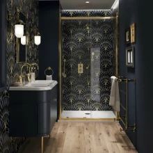 Deco Midnight Showerwall Acrylic Wall Panels