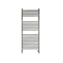 Lancia Simona 1200 x 500mm Designer Chrome Towel Rail