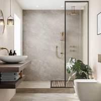 Durapanel Light Marble 1200mm S/E Bathroom Wall Panel By JayLux