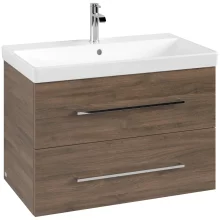 Villeroy & Boch Avento 780mm Arizona Oak Bathroom Vanity Unit & Basin