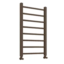 Lancia Vibe 800 x 500mm Brushed Bronze Towel Radiator