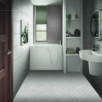 Mantaleda Abalone  (1695 x 700mm) Walk-in Easy Access Bath Including Front Panel