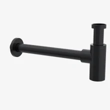 Viva Sanitary 32mm Matt Black Luxury Basin Bottle Trap