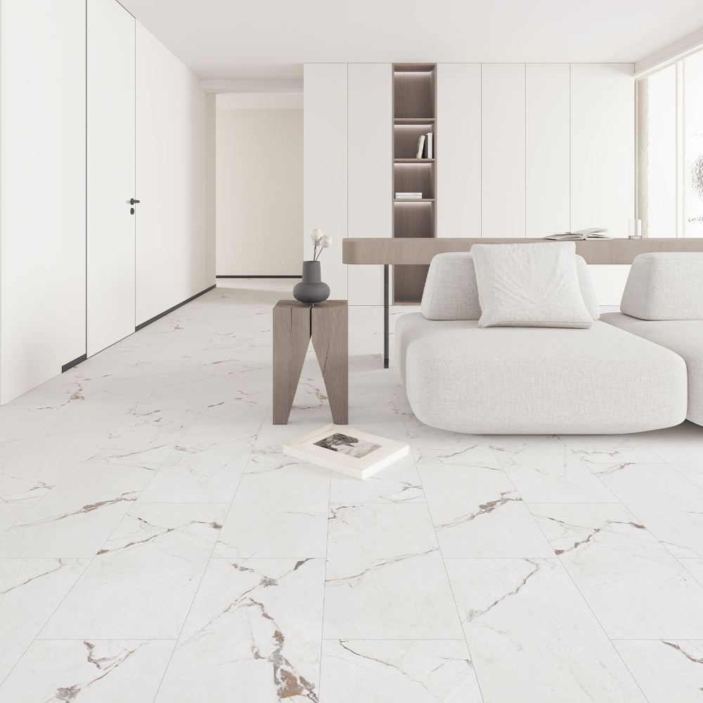 Clever Click Rigid Cannes Tile Flooring 1.49m2 Per Pack