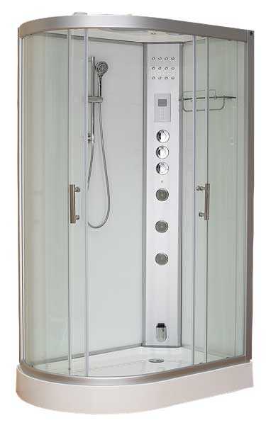 Vidalux Clearwater 1200 Steam Shower Pod - 1200 x 800mm - Right Handed ...