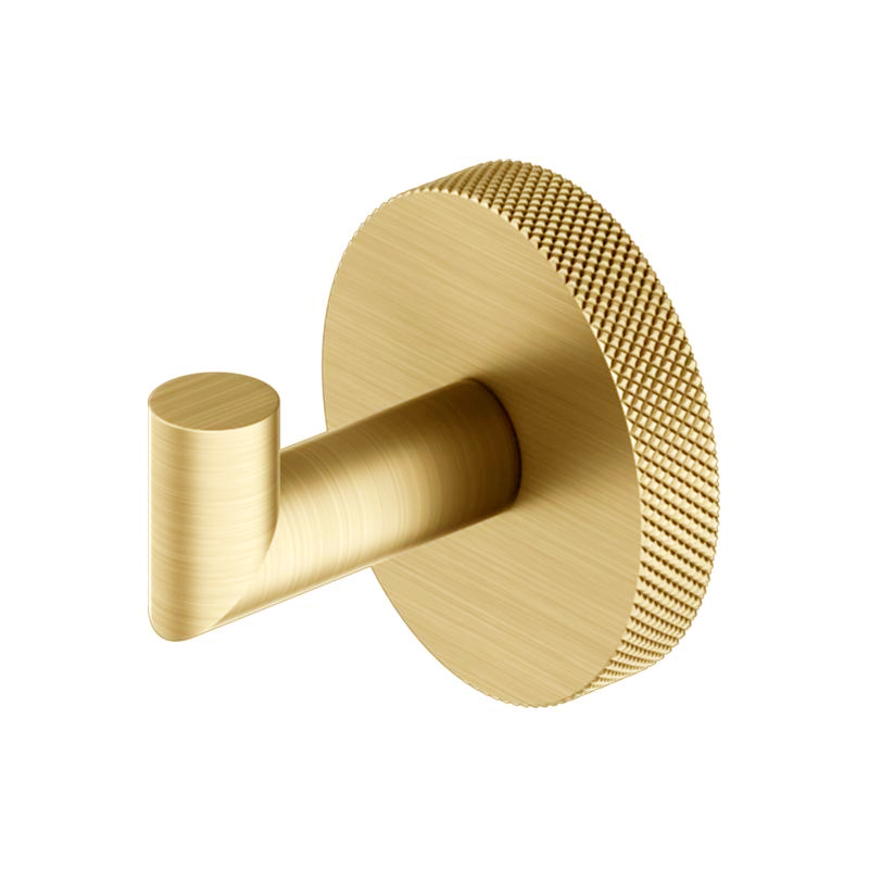 Abacus Iso Pro Robe Hook - Brushed Brass