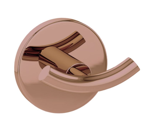 Jaquar Continental Blush Gold PVD Double Robe Hook  